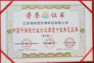 熱烈祝賀江蘇瑞柏恩生物科技榮獲三項(xiàng)大獎(jiǎng)，引領(lǐng)生物技術(shù)推廣服務(wù)新篇章